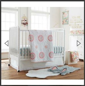 Levtex Baby Tivoli 4-Pc Crib Bedding Set Includes Wall Decals